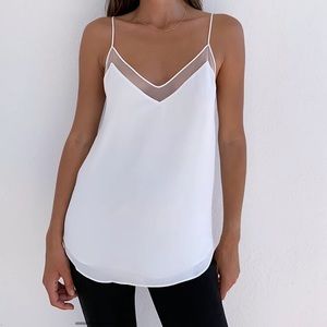 Aritzia Babaton Galen Camisole - white